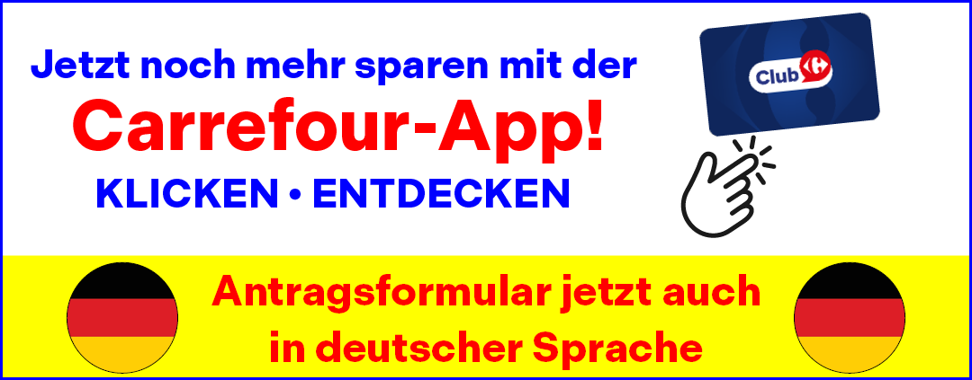 Carrefour App - Klicken