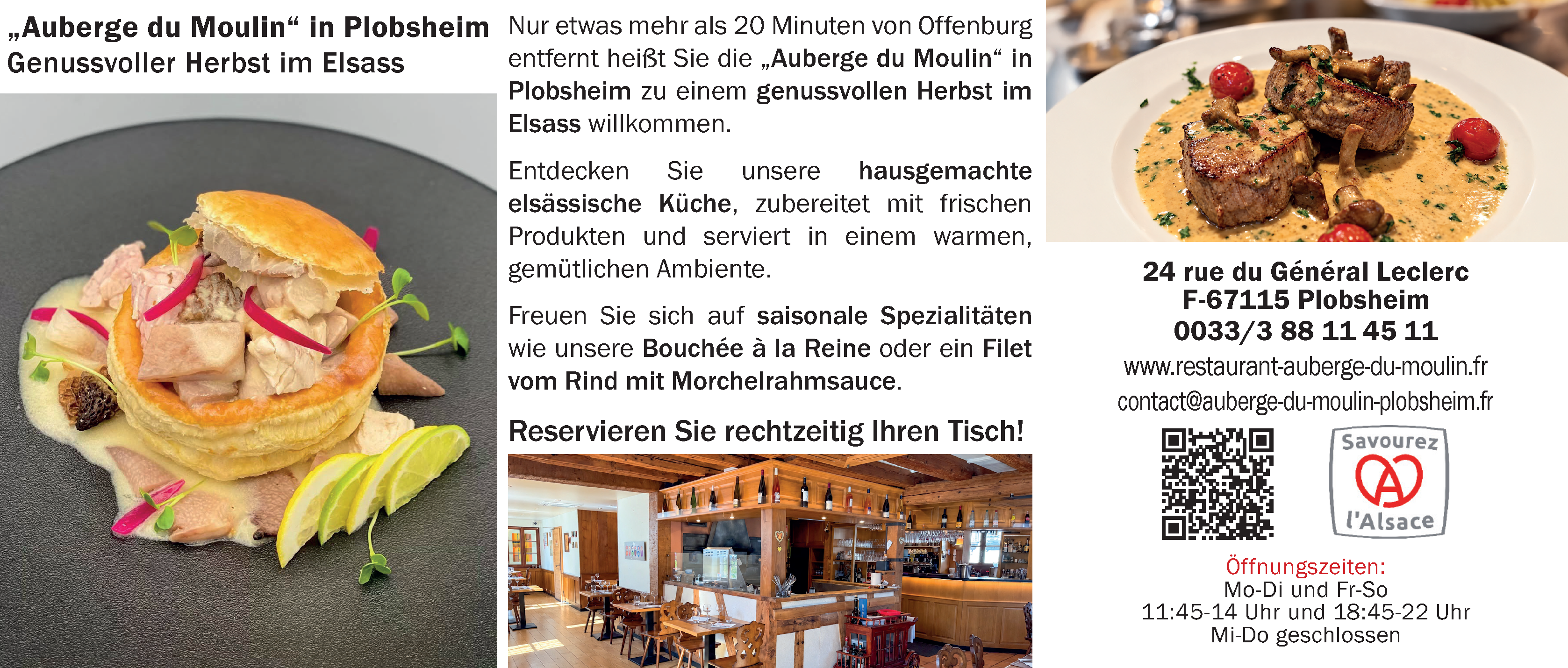 Auberge du Moulin Plobsheim