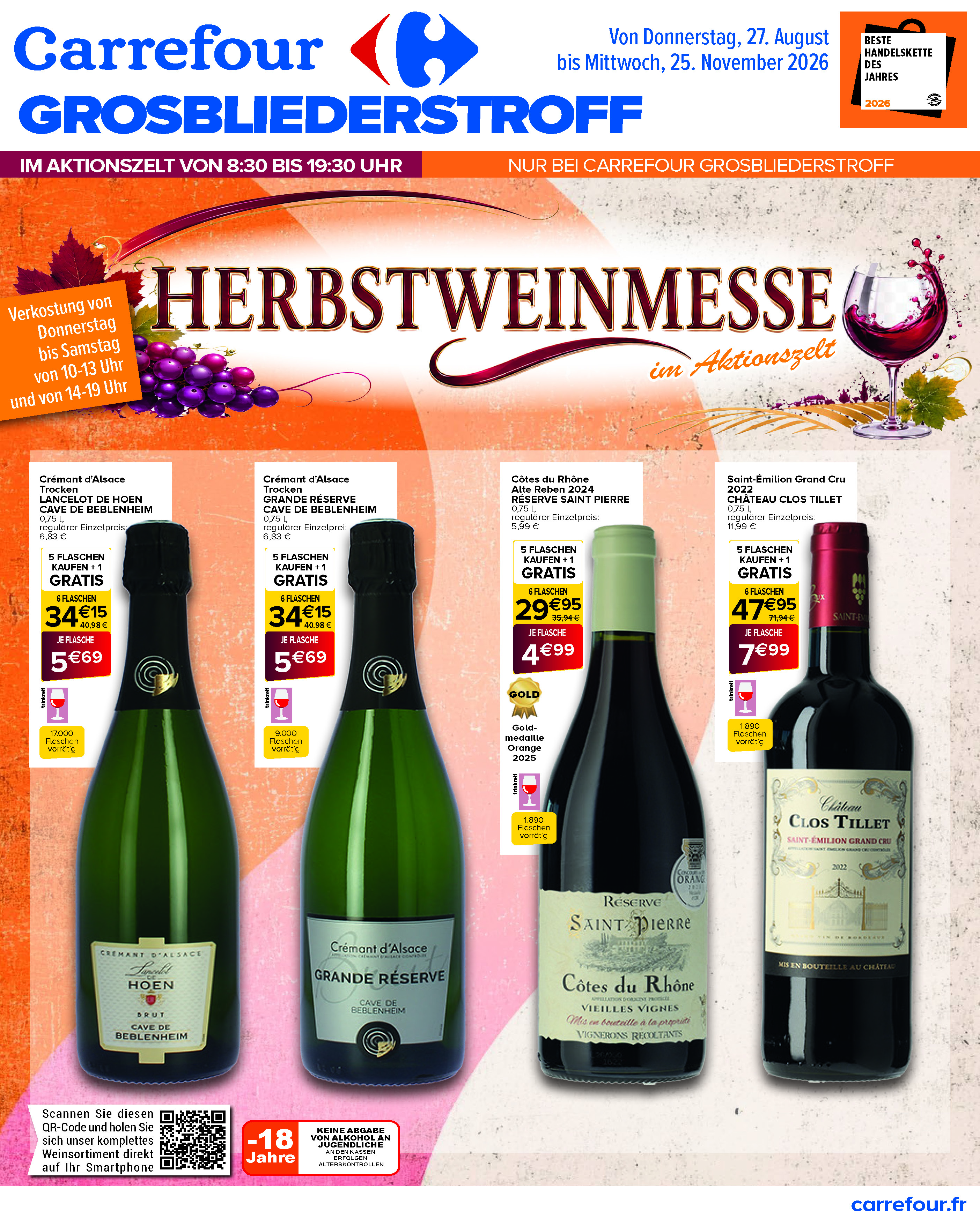 S35 CARgr FAV AUTOMNE DE — Carrefour Grosbliederstroff