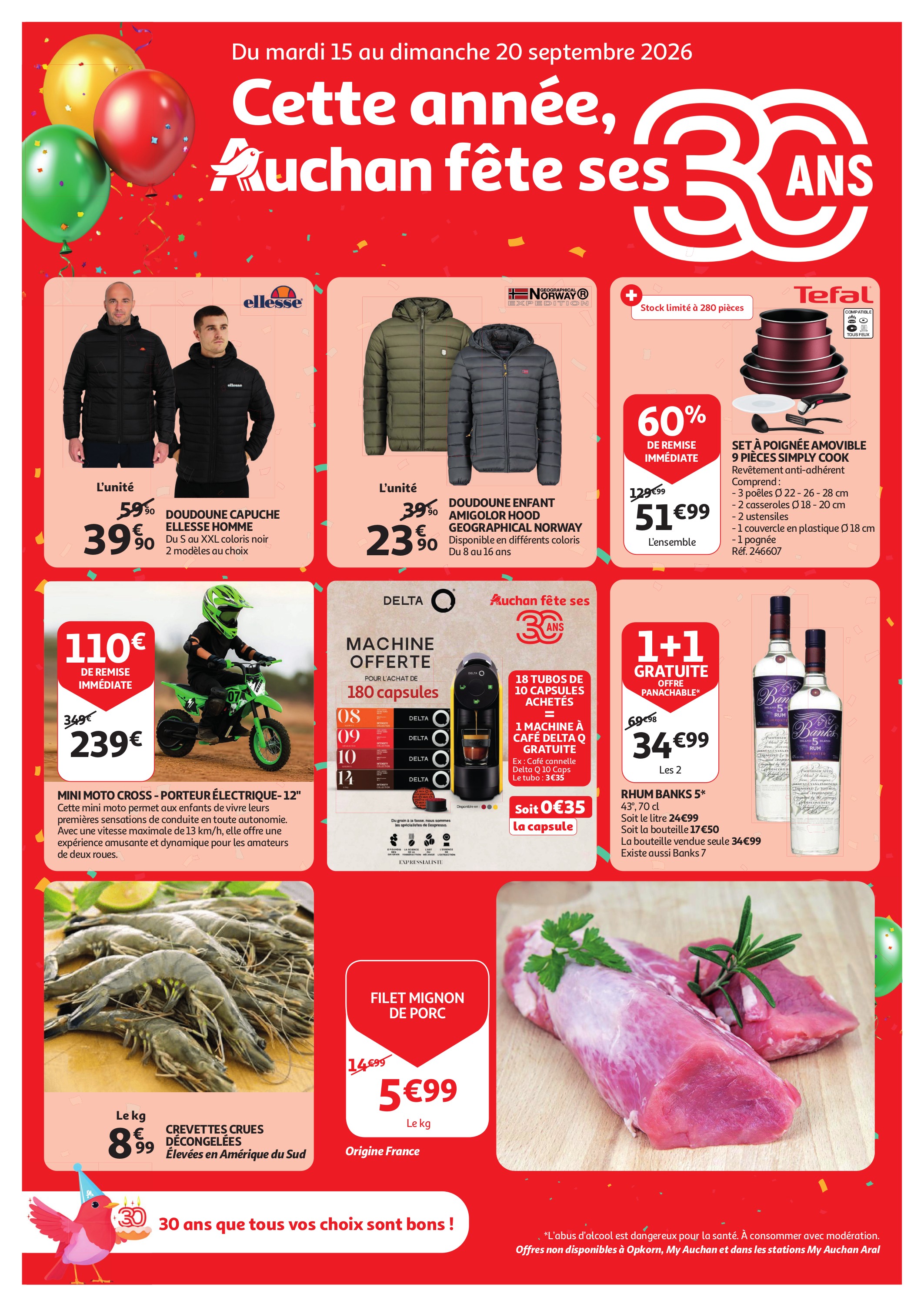 S38 AUC LU 30 ANS — Auchan Kirchberg