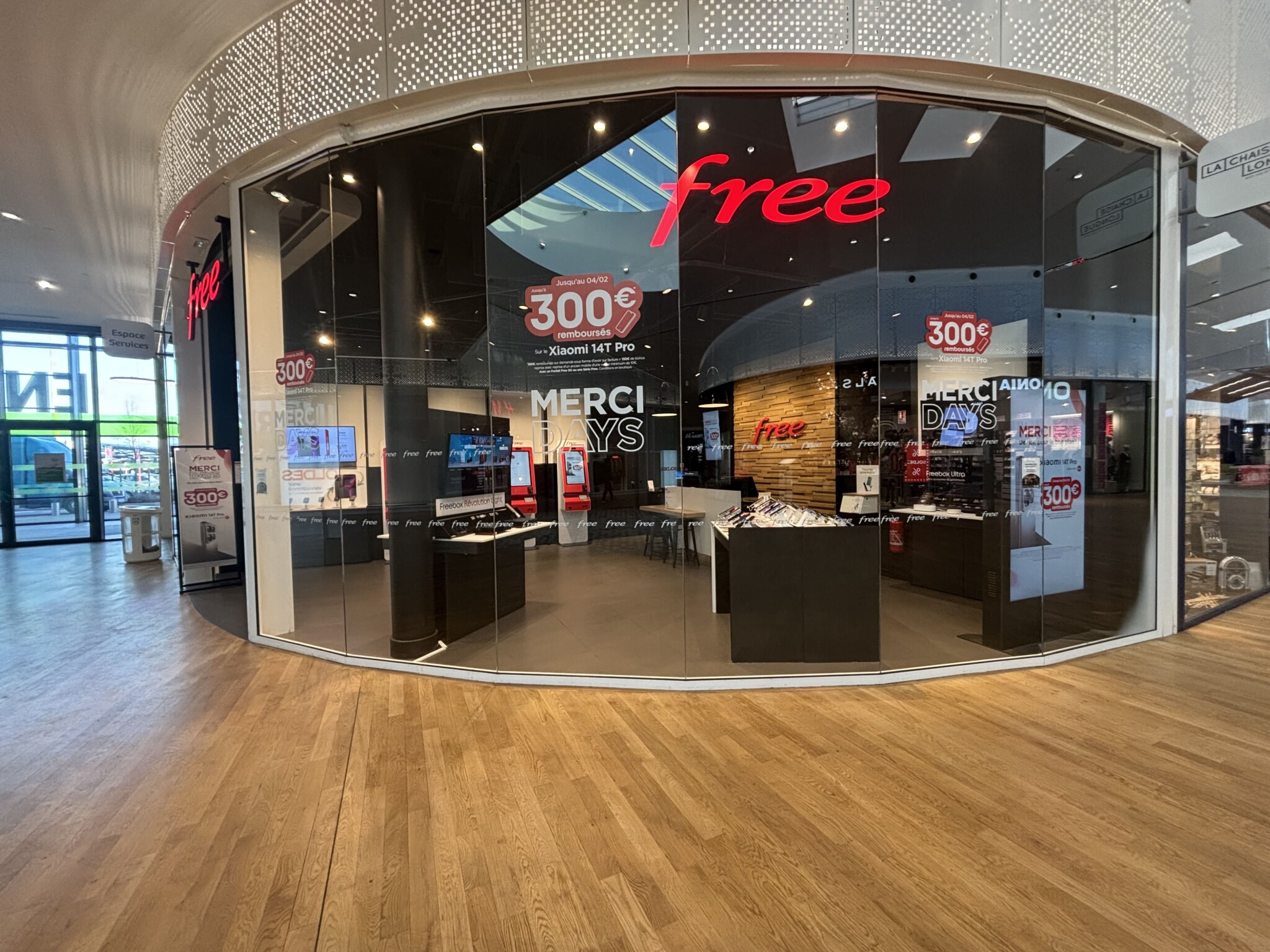 Free, Telefonie in Houssen