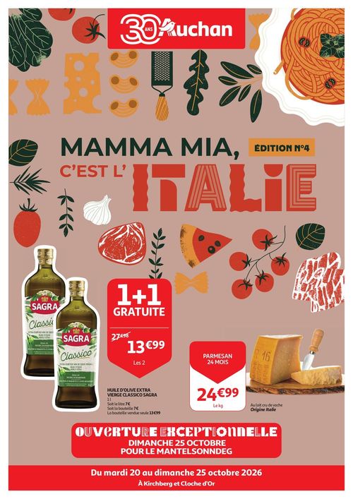 S43 AUC ITALIE — Auchan Kirchberg