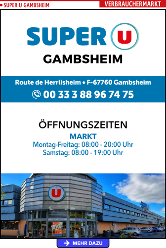 Super U Gambsheim